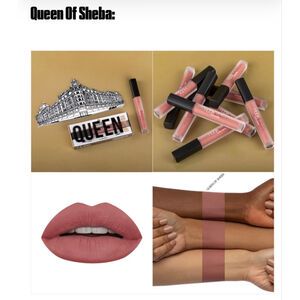 Huda Beauty Queen Of Sheba Liquid Matte Lipstick